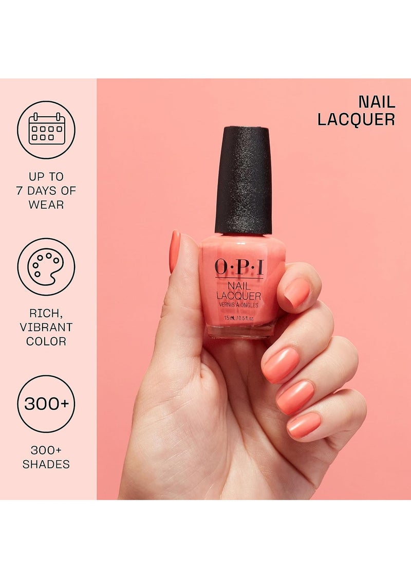 OPI O.P.I Nail Lacquer 15 ml nail polish Long Lasting Chip Resistant - Image 3