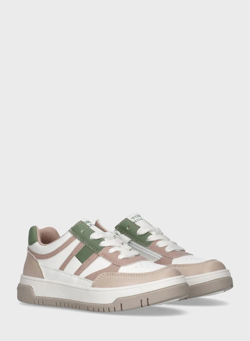 TOMMY HILFIGER Kids Low Top Lace Up Sneakers