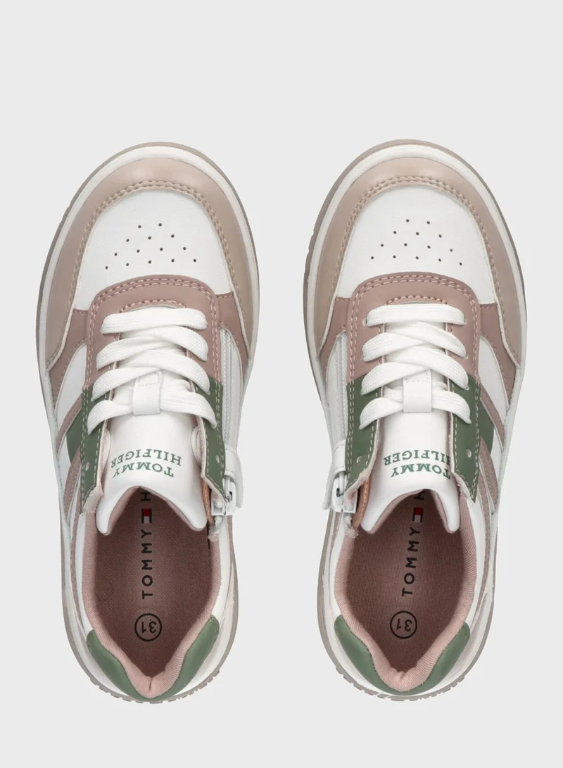 TOMMY HILFIGER Kids Low Top Lace Up Sneakers