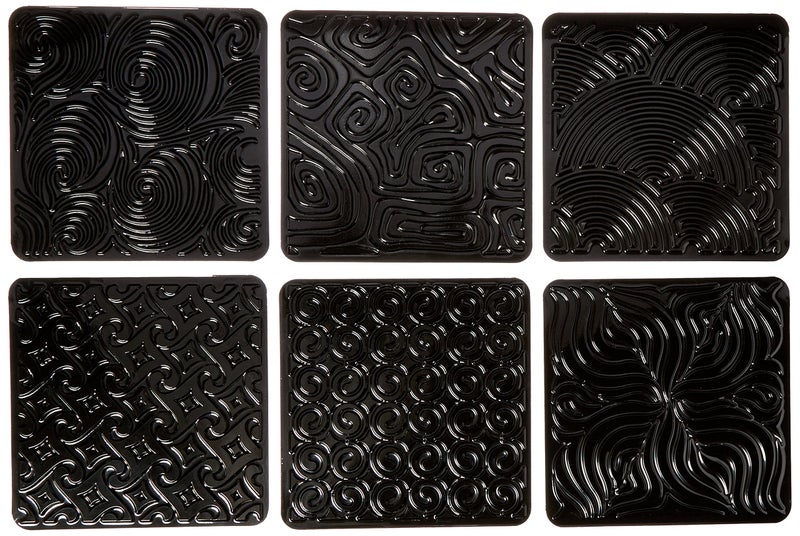 Jack Richeson Cedar Canyon Jack Richeson Artist's Paint Sticks Rubbing Plates, 6-Pack