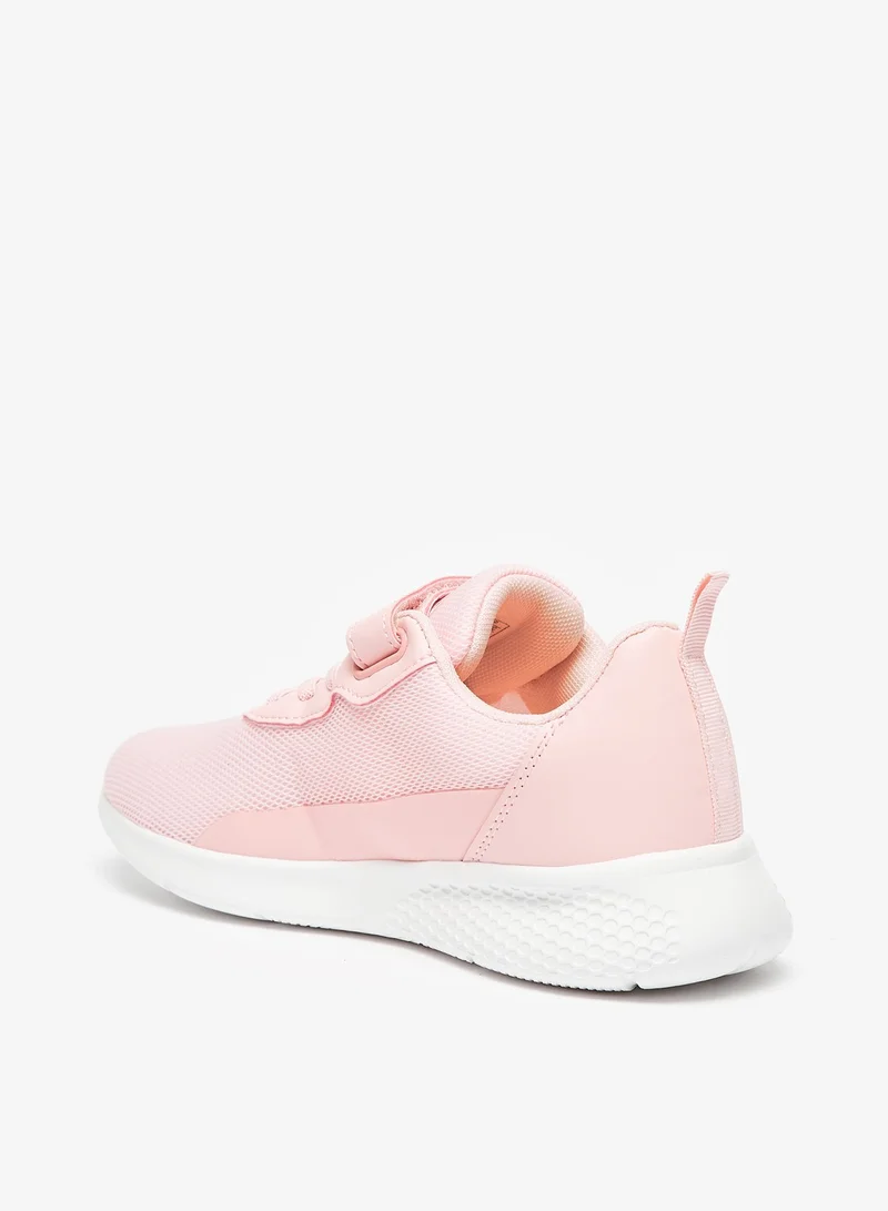Oaklan by Shoexpress Girls Textured Sports Shoes with Hook and Loop Closure