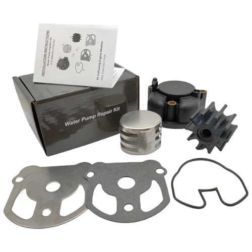 SeaSierra 984461 Water Pump Impeller Kit Compatible with OMC Cobra 2.3 2.5 3.0 4.3 5.0 5.7 5.8 7.5 L Stern Drive Replace 0984461 18-3348 - Image 2
