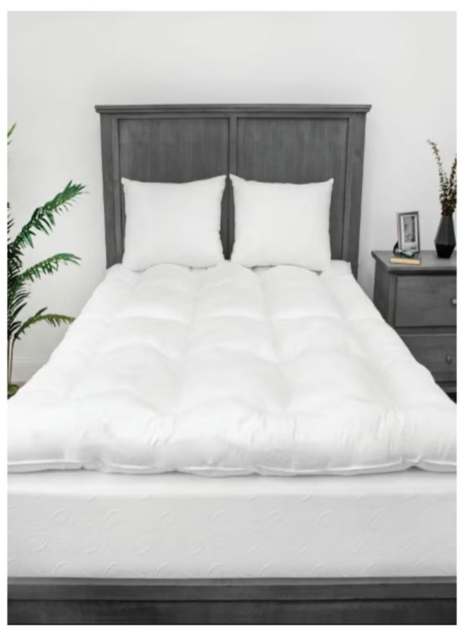 Mattress Topper 160 cm High-quality fiberboard