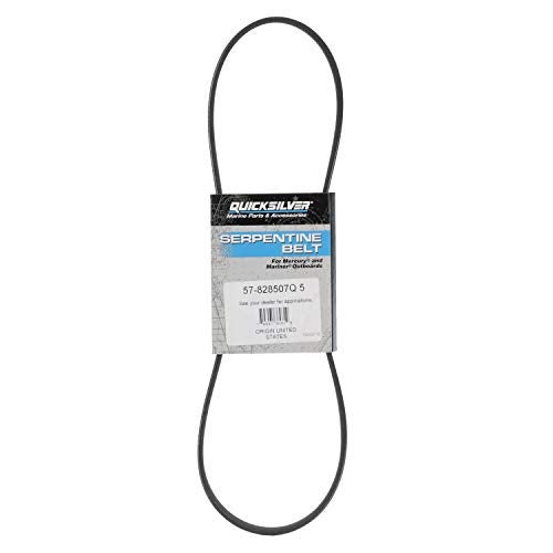 Quicksilver Alternator Belt 828507Q5 for 3L V-6 Mercury Optimax Outboards (Non-Pro Models) - Image 1