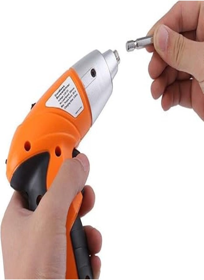 Generic - 45PCS Electric Screwdriver Set, Cordless Electric Drill Screwdriver Repair Tool High Precision Power Screwdriver for Furniture Table Repair - Image 1