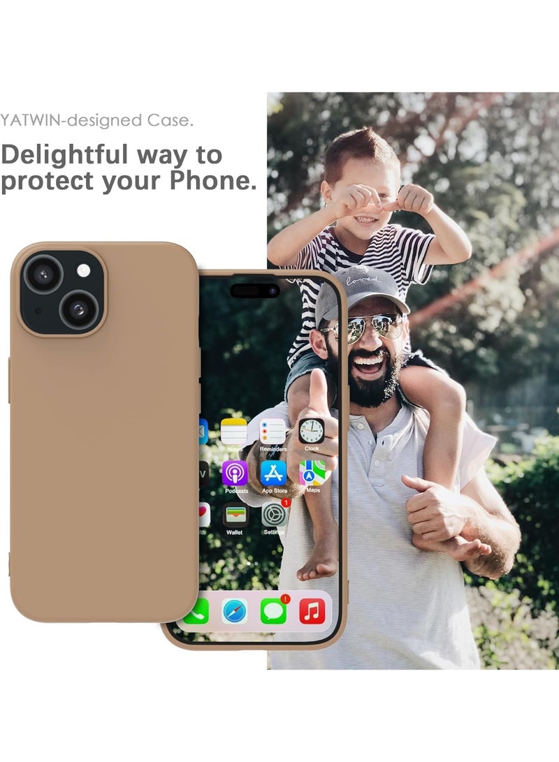 شوميرا Designed for iPhone 15 Plus/iphone 14 Plus Case, Upgrade Silicone Ultra Slim Shockproof Protective Phone Case with [Soft Anti-Scratch Microfiber Lining], 6.7 inch, - Image 5