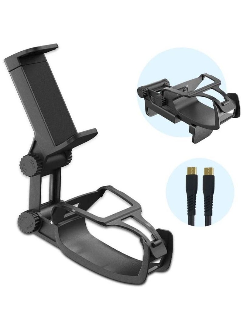 Y&D Clip Mount for PS5 DualSense Wireless Controller, Adjustable Mobile Phone Clamp Handle Bracket Gaming Holder Stand Playstation 5 Controller DualSense,Black.  - Image 2