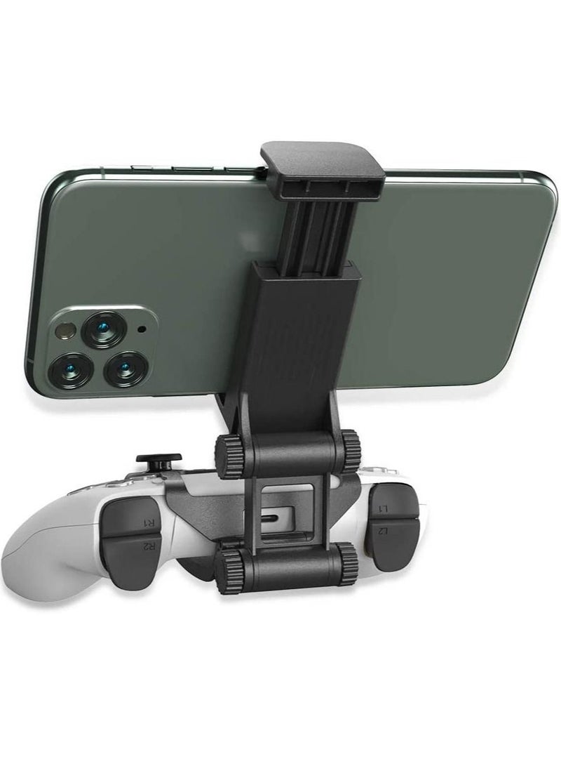 Y&D Clip Mount for PS5 DualSense Wireless Controller, Adjustable Mobile Phone Clamp Handle Bracket Gaming Holder Stand Playstation 5 Controller DualSense,Black.  - Image 5