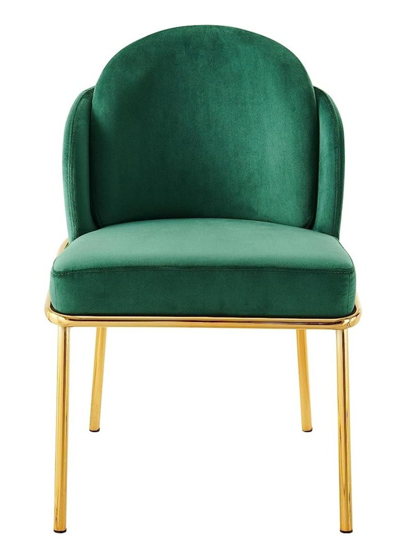 Generic - Velvet Nordic Luxury Dining Chair For Restaurant Dining Room Office - Image 1