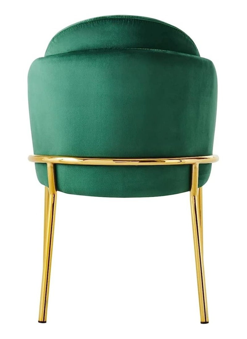 Generic - Velvet Nordic Luxury Dining Chair For Restaurant Dining Room Office - Image 1