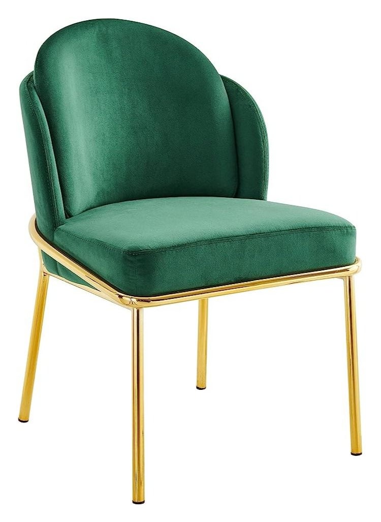 Generic - Velvet Nordic Luxury Dining Chair For Restaurant Dining Room Office - Image 1