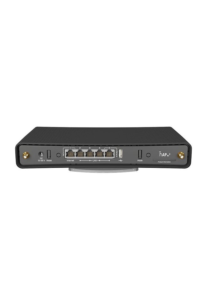 Mikrotik HAP Ac3 Wireless Dual Band Router With 5 Gigabit Ethernet Ports Black - Image 5