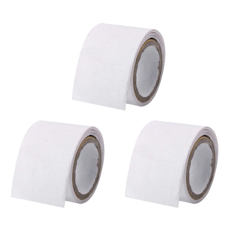 GSHLLO 3 Rolls Self Adhesive Silk Nail Wrap Nail Extension Fiberglass Finger Nail Repair Wraps Nail Protector Stickers Nail Art Tool for Home Salon Use - Image 1