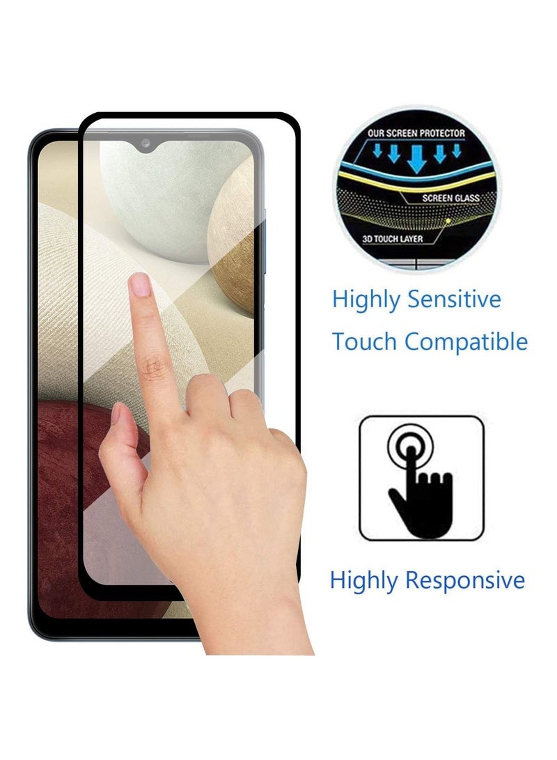 Samsung Galaxy A13 4G Tempered Glass [HD Full Coverage][Easy Installation][Scratch Resistant][9H Hardness] - Image 2