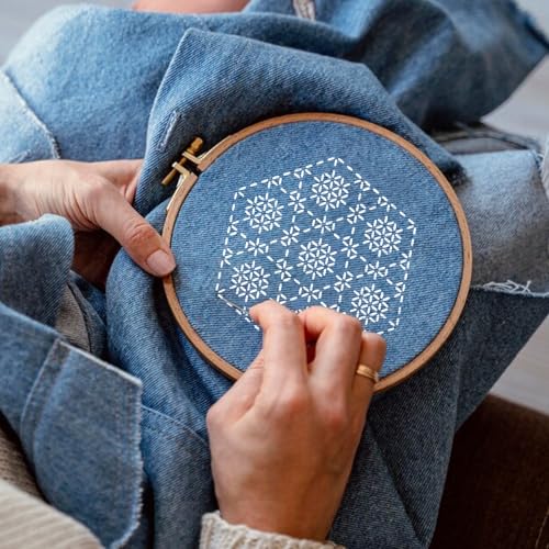 Yhliua 24pcs Embroidery Stencils for Crafts Reusable Geometric Line Quilting Stencils for Painting Drawing Art Paint Stencils and Patterns for Canvas Wood Wall Cookie - Image 2