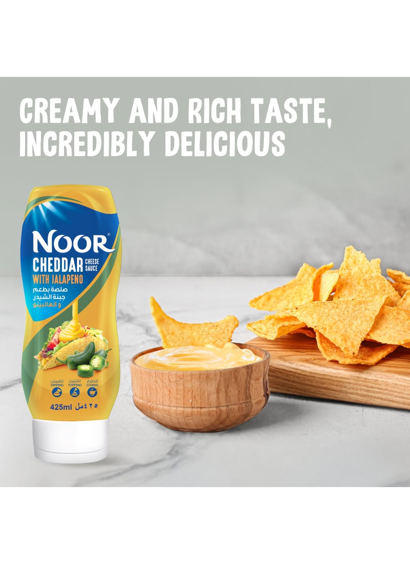 Noor Jalapeno Cheddar Cheese Sauce - Image 4