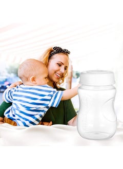 ماركة غير محددة زجاجة تخزين حليب الأم، الثلاجة مع 180ML حاوية تخزين حليب الأم، العنق العريض تجميد تركيب تخزين حليب الأم (3 لكل حزمة)  - Image 5