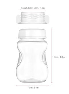 Breast Milk Storage Bottles, 180ML Breastmilk Storage Containers for Fridge, Wide Neck Breast Milk Freezer Storage Organizer (Pack of 3) - pzsku/Z01D5D43E36CEB0FFF844Z/45/_/1732156874/41a47558-3b5d-4dad-8841-a2e6a94a147f