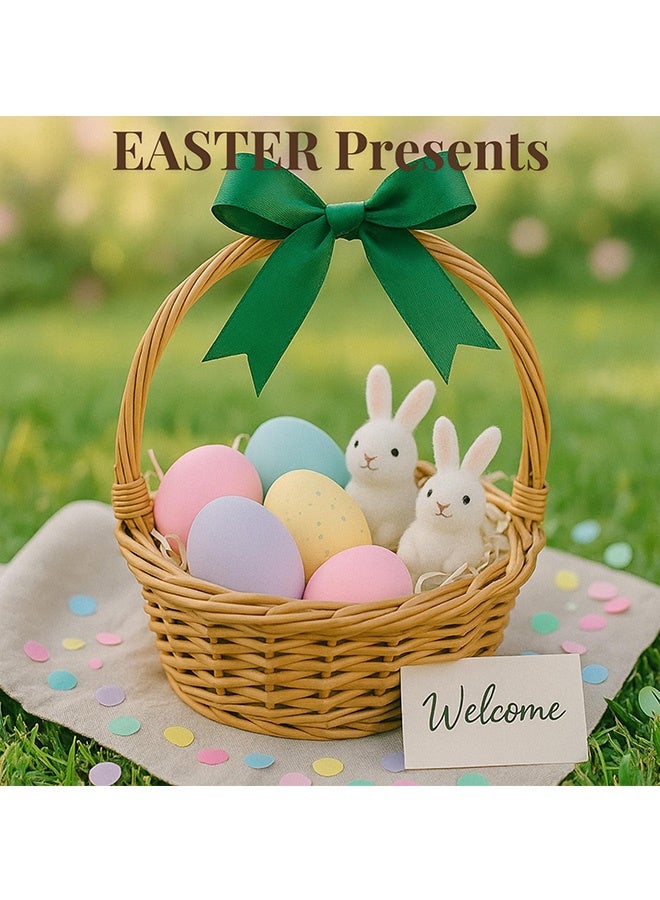 50 قطعة من أشرطة تغليف الهدايا الخضراء 3.3 بوصة أشرطة أنيقة لتغليف الهدايا زينة الحفلات زينة الزفاف هدايا أعياد الميلاد هدايا الأعياد الحرف اليدوية DIY حفلات استقبال المولود الجديد الذكرى السنوية أكياس هدايا عيد الميلاد - Image 5