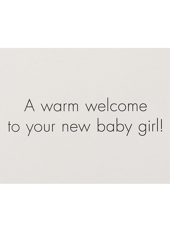 Papyrus New Baby Girl Card (Warm Welcome) - Image 3