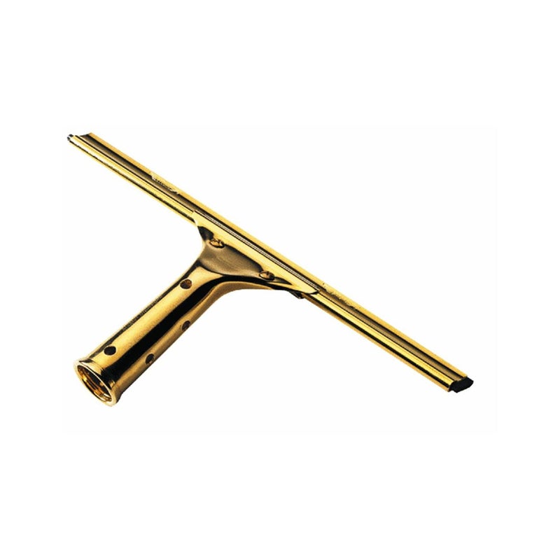 Ettore 10014 Pro Series Brass Squeegee 14Inch  Gold