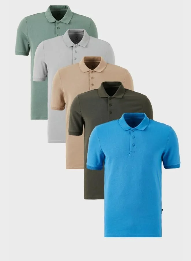 بوراتي تيشيرت رجالي قطن بولو  قطع