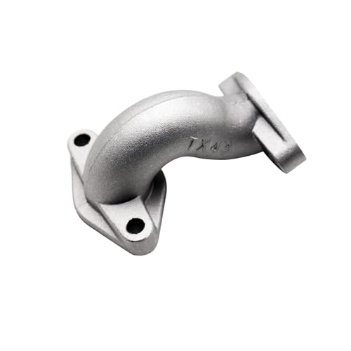 PRO BAT مجموعة مدخل هواء PRO BAT 19 مم/0.75‘’ مع طقم براغي حشوة لمحرك أفقي 50cc 90cc 110cc 125cc دراجة نارية، ATV، كارت، كواد، باجي، فضي - Image 4