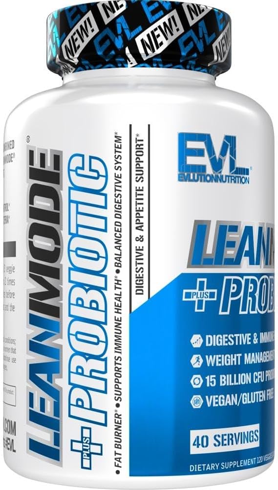 Evlution Nutrition Leanmode  Probiotic Advanced Probiotic Capsule Supplement 15 Billion CFUs per Serving Digestive Support  Gut Health 40 Servings - Image 4