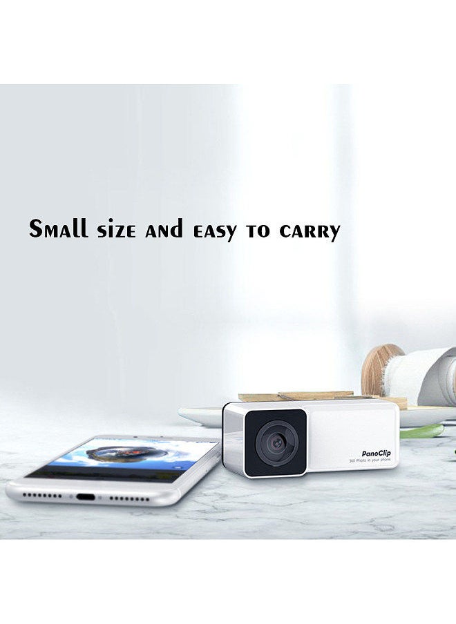 Snap-on 360°Fisheyelens 360 Camera for Apple Photos Mobile Phone Wide Angle Micro Range Headshot Selfie for Iphone 7/8 7P/8P X