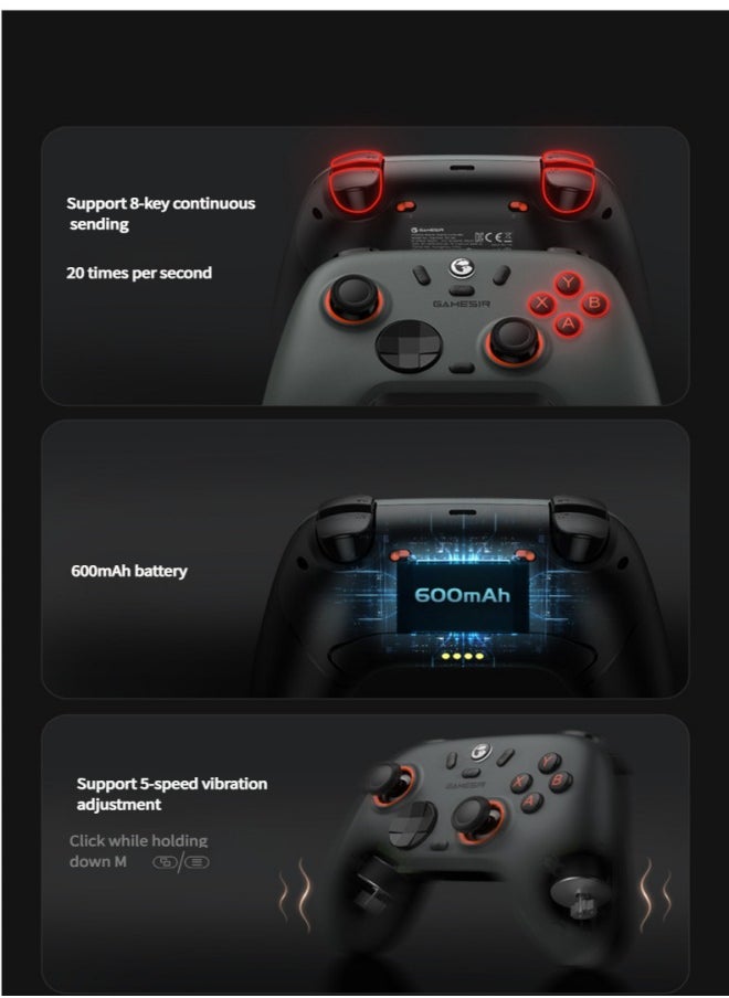 gamesri - GameSir Mega Chick Daystar 2Nova 2lite Wireless Gamepad pc Steam Hall Stick - Image 1