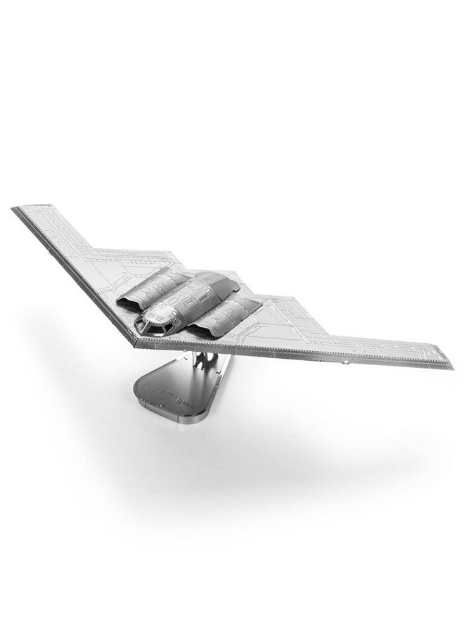 ميتال إيرث - مجموعة نماذج معدنية ثلاثية الأبعاد من سلسلة B-2A Spirit Stealth Bomber Premium Series من S Metal Earth - Image 1