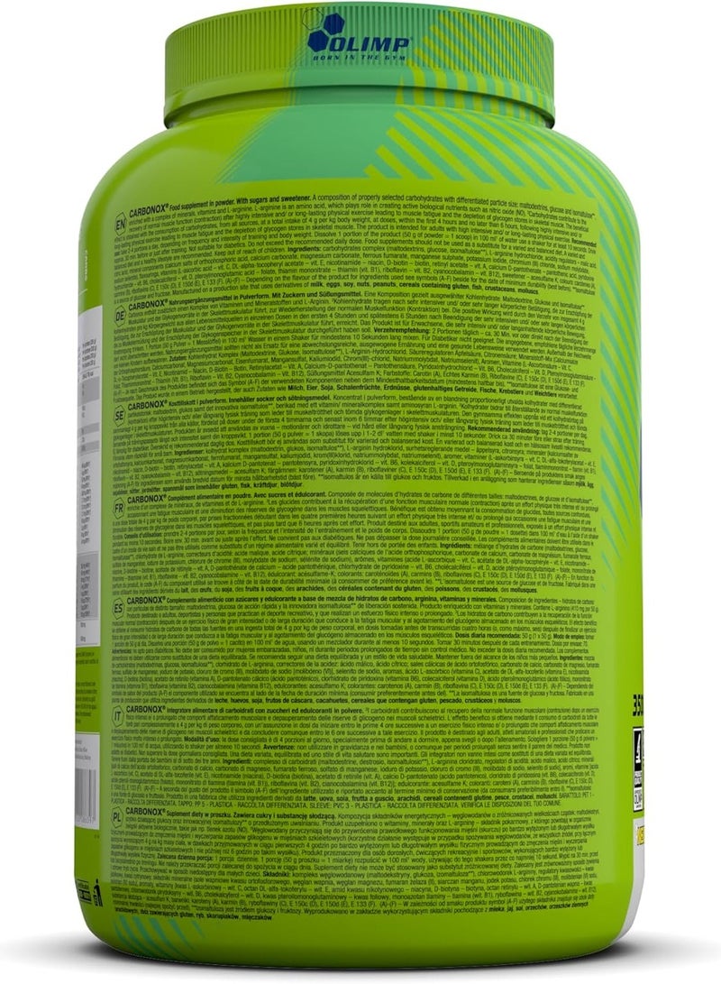 أولمب كاربوهيدرات NOX بودر 95% مع ل-أرجينين و12 فيتامين، تعزيز الطاقة السريع وتعزيز تدفق الدم، بنكهة التوت الأزرق، 3.5 كجم - Image 3