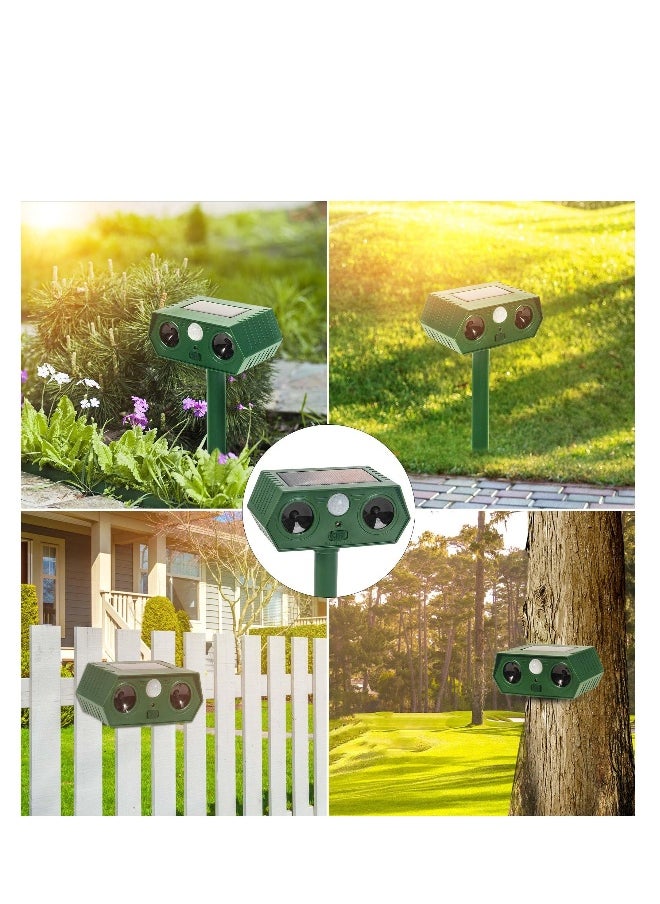 Generic - Solar Mouse Repellent, Outdoor Solar Animal Repeller, Mole Repellent, Snake Repellent, Gopher Repellent, Vole Repellent, Waterproof Pest Rat Repellent for Yard Garden Lawn Outdoor - Image 1