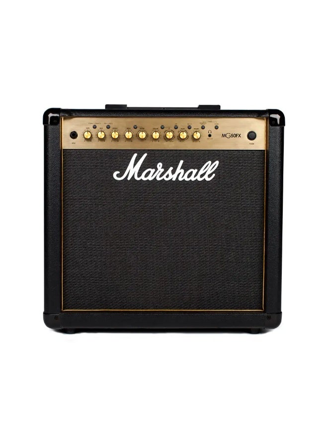 Marshall MG50GFX 1 x 12-inch 50-watt Combo Amp with Effects 50-watt, 4-channel 1x12" Guitar Combo Amplifier - Image 1