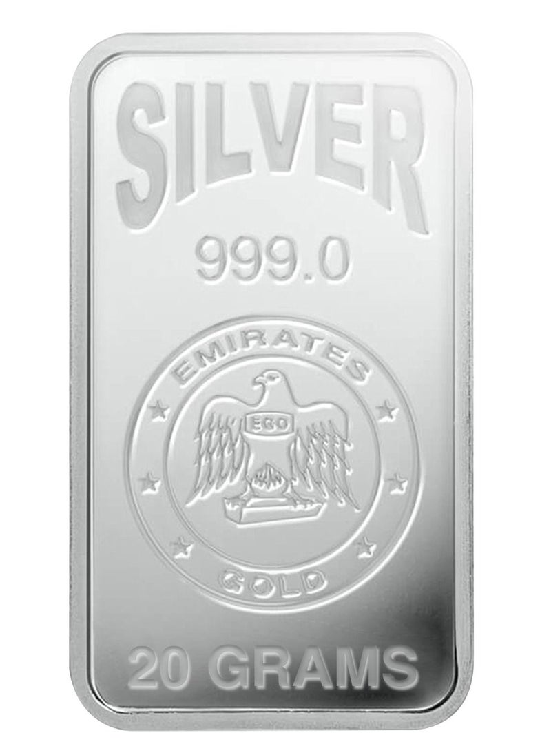 Emirates - Emirates 20g Pure Silver Bar 999 - 20 Grams - Image 1
