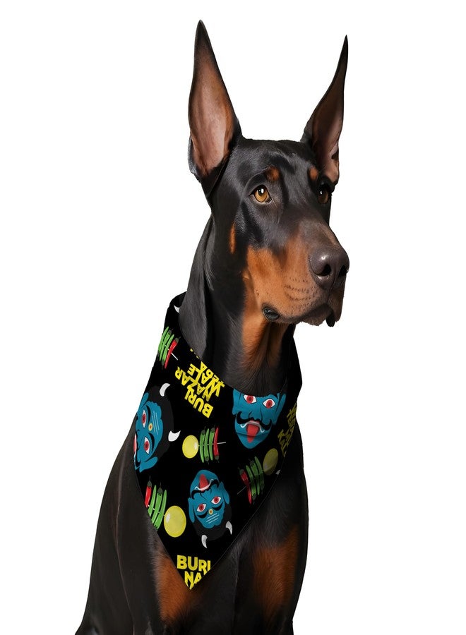 W Brings Buri Nazar Wale Gorgeous Dog Bandana | This Stunning Gorgeous Dog Bandana Scarf is Perfect for Your Dog’s Day Out. One Size Fits All. - Image 5