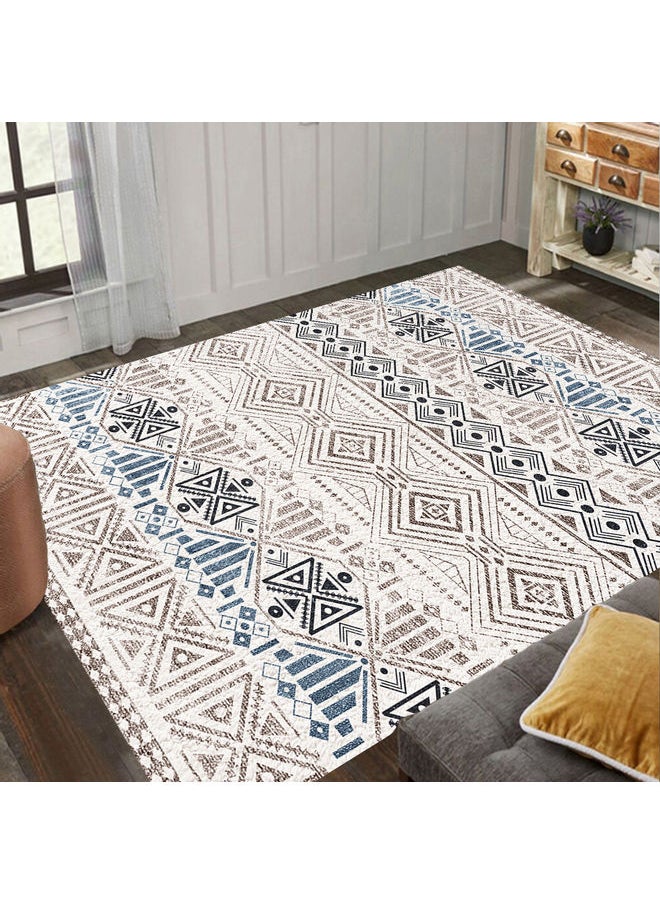 Aralifes - Rectangular Soft Touch Carpet Combination Multicolour 160x230cm - Image 1