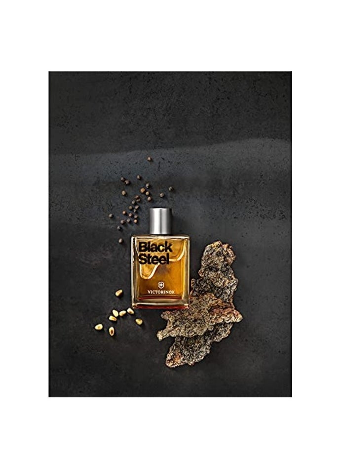 Victorinox Black Steel For Him EDT 100ml  - Image 2