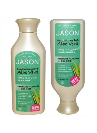 All Natural Organic Aloe Vera Shampoo and Conditioner Bundle with Dry Hair Treatment Product, Calendula, Chamomile and Grapefruit, No Sulfates, No Parabens, Vegan, 16 fl oz each - pzsku/Z01D6DE786C8C8CA8DEF4Z/45/_/1678919138/460dd35c-90d9-4729-b49b-6617f83c4516