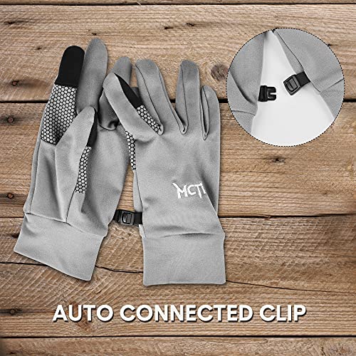 MCTi Glove Liner Touch Screen Lightweight for Winter Running Texting - Image 5