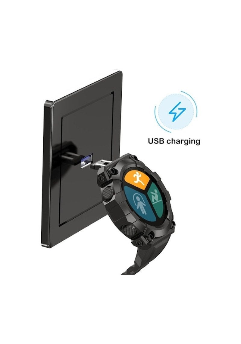 Smart Sports Bracelet: Black Color Screen - Heart Rate Blood Oxygen Monitoring Pedometer Smart Watch for Sports Enthusiasts - Image 3