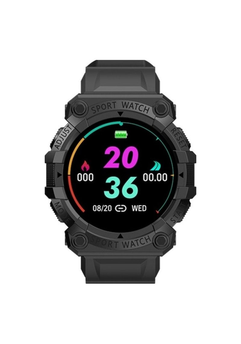 Smart Sports Bracelet: Black Color Screen - Heart Rate Blood Oxygen Monitoring Pedometer Smart Watch for Sports Enthusiasts - Image 1