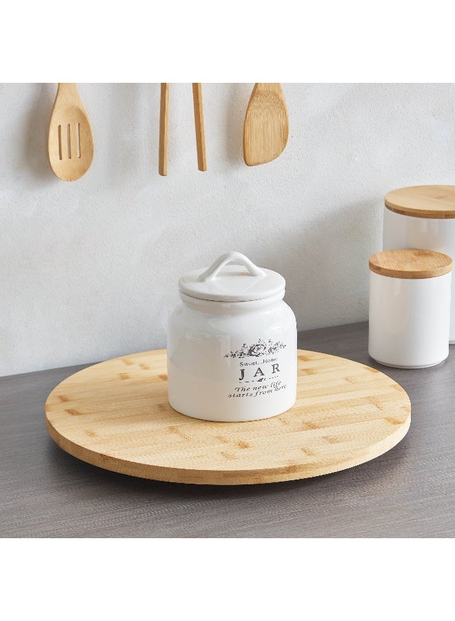 Home Box Bamboo Lazy Suzan 39.5x3x39.5 cm - Image 1