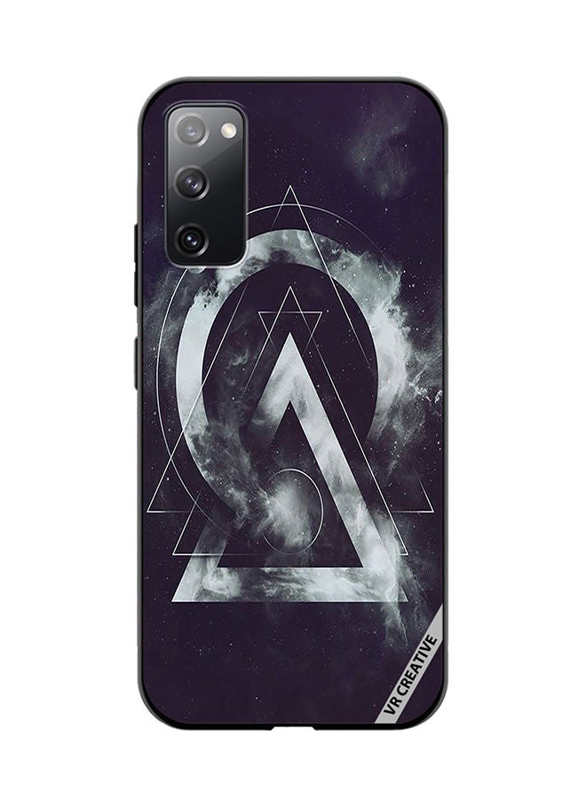VR CREATIVE Protective Case Cover For Samsung Galaxy S20 FE 5G Abstract Design Multicolour - Image 1