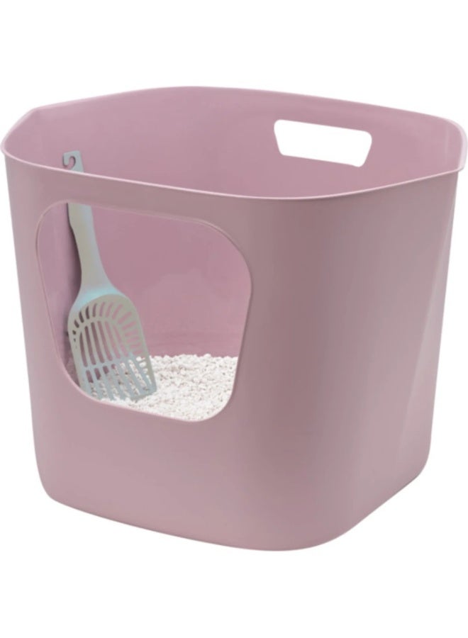 Moderna Lotus Cat Litter Box Soft Lila – 54.4 x 43.9 x 40.5cm - Image 2