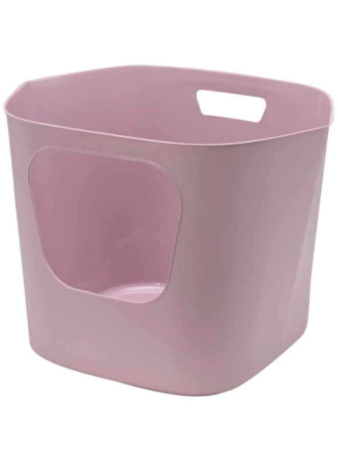 Moderna Lotus Cat Litter Box Soft Lila – 54.4 x 43.9 x 40.5cm - Image 1