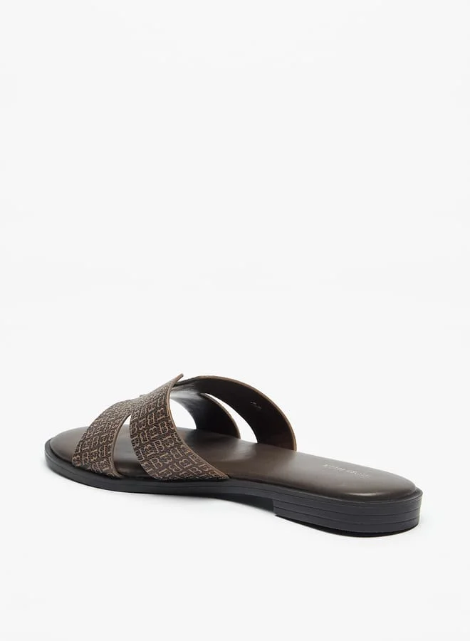فلورا بيلا من شو إكسبرس Solid Slip-On Slide Sandals