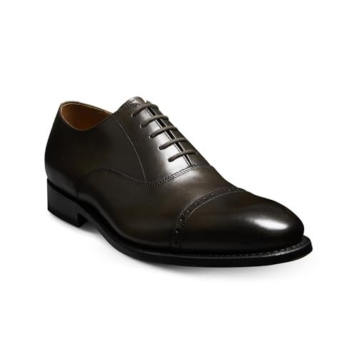 Allen Edmonds Mens Brady Cap Toe Oxford Oxford Olive Leather 105 D