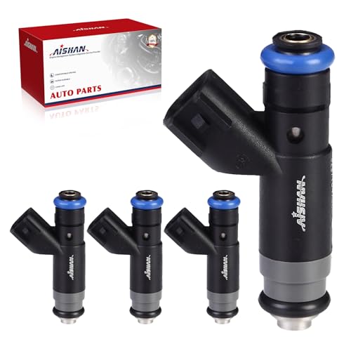 AISHAN 4PCS Fuel Injectors 4 Holes Compatible with Chrysler PT Cruiser 20042010 Sebring 2005 2006 for Dodge Caravan Neon Stratus L4 20L 24L Replace 04891573AB 4891573AA - Image 1