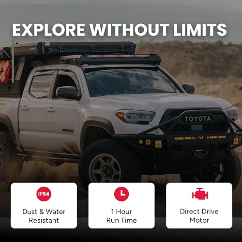 VIAIR 300P - 30033 Tire Inflator Portable Offroad Air Compressor for Truck & SUV, 12V On/Off Road Tire Pump Air Compressor Portable Heavy Duty 150 PSI - Image 4